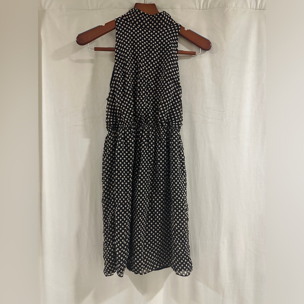 Alice + Olivia Polka Dot Mini Dress